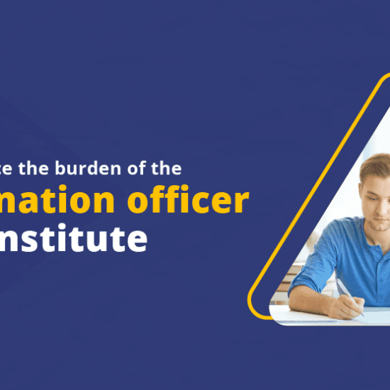 How to reduce the burden of the examination officer at an Institute