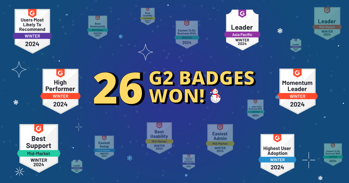 Celebrating Success: Academia ERP/SIS Earns 26 G2 Badges in Winter 2024!