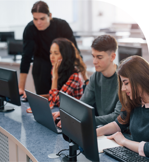Smart classroom with digital tools
