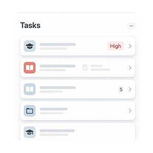 Real-time academic notifications