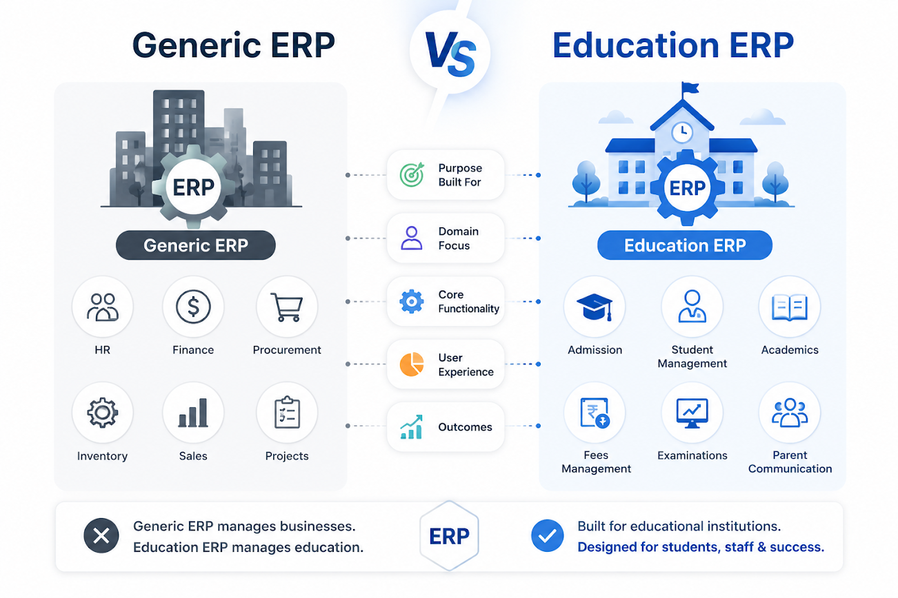 Generic ERP vs Education ERP