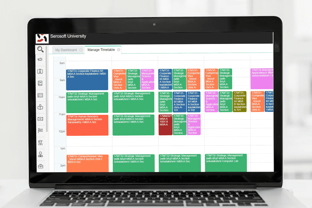 School Timetable Management System And Module Academia Sms